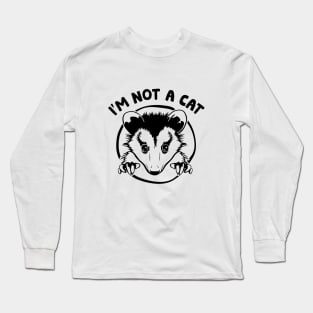 I'm not a cat Long Sleeve T-Shirt